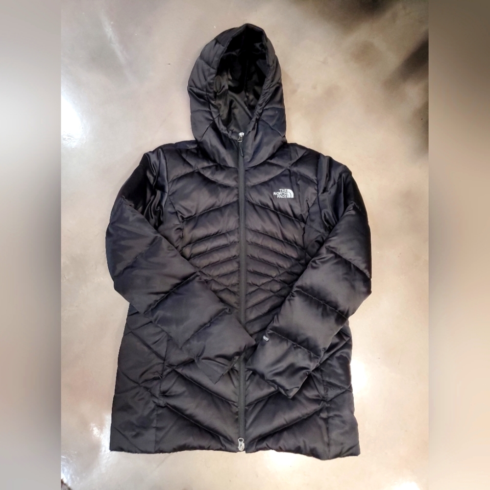 North face 550 black puffer